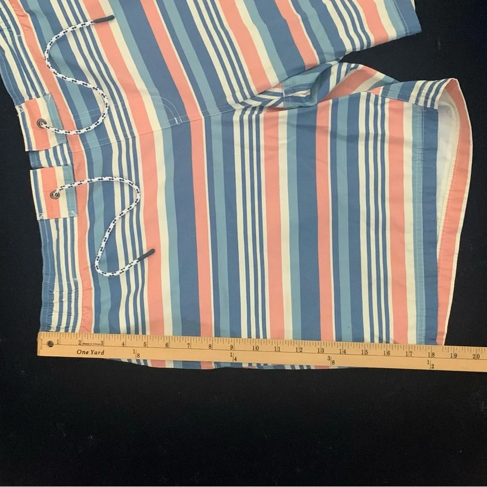 LL BEAN Striped Swim Trunks - Picture 4 of 5